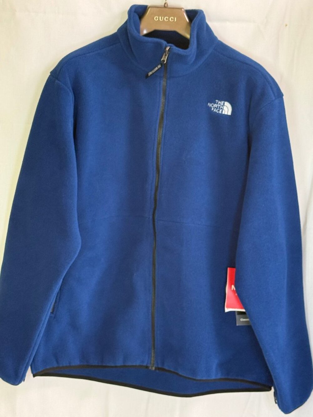 NWT The North Face Men's M Tatimi Blue Fleece Jacket - Blue Ribbon - Size XL